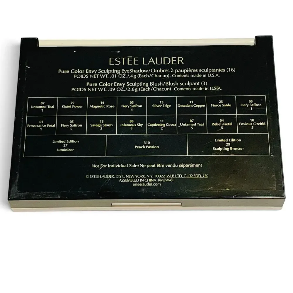 Estee Lauder Pure Color Envy Sculpting Palette Limited Holiday Edition NEW